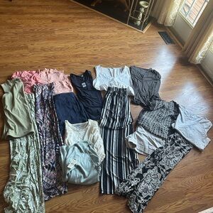 Banana Republic Mixed Womens Tops and Bottoms - Navy, Pink, Black, White, Green